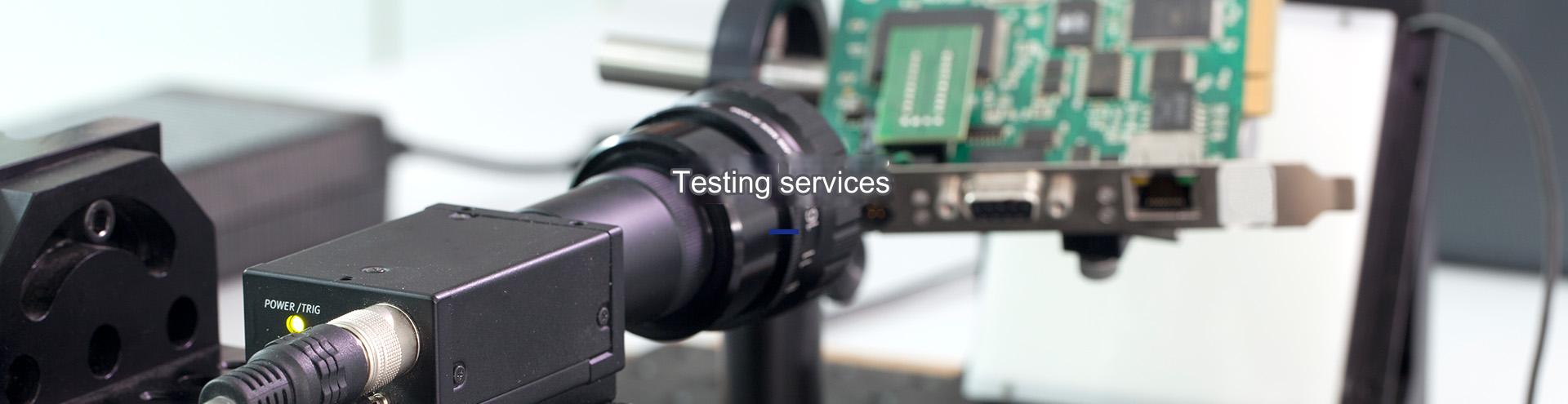 Testing services